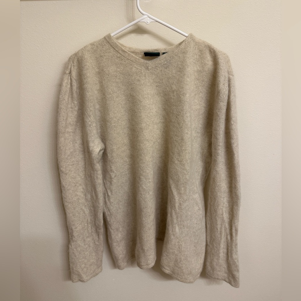 Vintage Marshall Fields 100% Cashmere V-neck Sweater